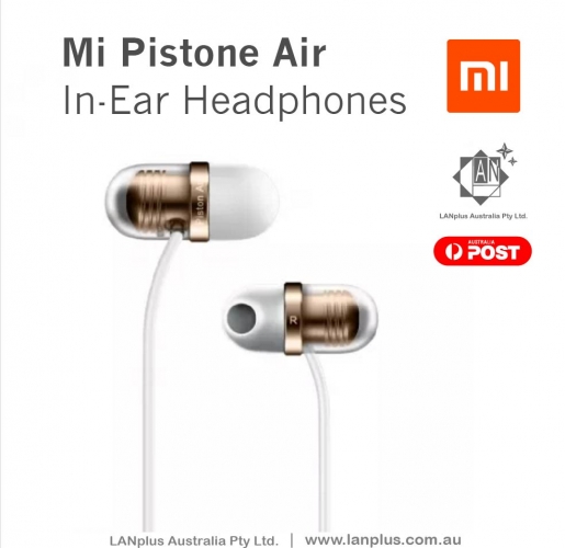 Genuine Xiaomi Mi Headset Piston Air In Ear Headphone Earphone w/mic volume (Black Color)